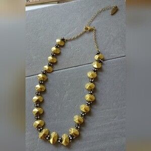 Plunder lesley gold tone necklace